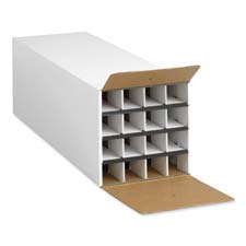 SAF 3098 Safco Compact 16-Compartment KD Roll File SAF3098