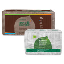 SEV 13705 Seventh Gen. Recycled One-Ply White Napkins SEV13705
