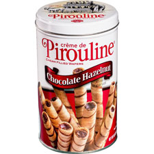 Marjack 65050 Pirouline Cookie, w/Cream Filling, 14 oz., 6/PK