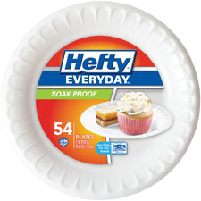 PCT D20768 Pactive Corp. Hefty Soak Proof Foam Plates PCTD20768