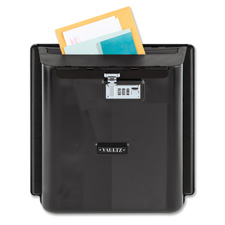 Idea Stream VZ01305 Locking Wall Pocket, 11'' x 4-1/4'' x 14'', Smoke Gray