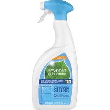 SEV 22713 Seventh Gen. Biodegradable Natural Glass Cleaner SEV22713