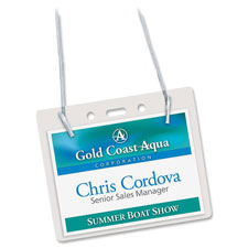 AVE 2922 Avery Landscape Photo ID System Badge Holders AVE2922