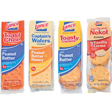 AVT40625 Advantus Corp. Crackers/Cookies Snack Packs, 1.4 oz.-1.65 oz., AssortedSNACK,COOKIES,CRACKERS,ASST