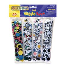 CKC 3435 Chenille Kraft Wiggle Eyes Assortment CKC3435