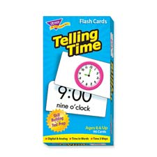 TEP 53108 Trend Telling Time Flash Cards TEP53108