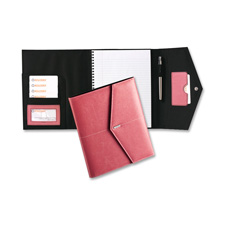ROL 1734453 Rolodex Resilient Pink Envelope Journal Case ROL1734453