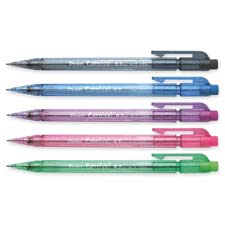 Automatic Pencil, Refillable Lead/Eraser, 0.7mm, Smoke