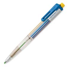 Automatic Crayon Pencil, Refillable, 8 Lead Colors