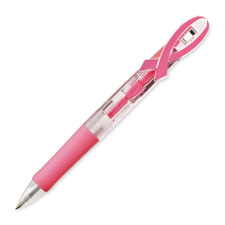 ZEB 32071 Zebra Clip-on Pink Ribbon Two-color Ballpoint Pens ZEB32071