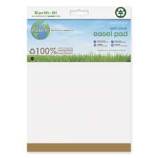 BVC FL1218207 Bi-silque Earth It! Self-stick Easel Pad BVCFL1218207