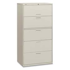 HON 585LQ Hon Lt Gray 5-Drawer Lateral File HON585LQ