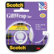 MMM 15 3M Scotch Satin Finish GiftWrap Tape MMM15
