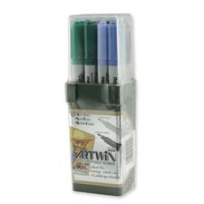 UCH 131412I Uchida Artwin Assorted 97-108 Double-ended Markers UCH131412I