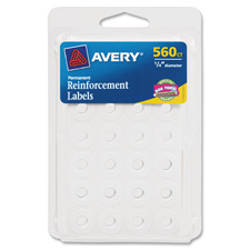 AVE 06002 Avery Self-adhesive Reinforcement Labels AVE06002