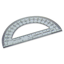 LEO 77106 Charles Leonard 6" Open Center Protractor LEO77106