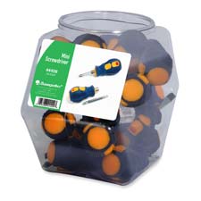 BAU 44409 Baumgartens Mini Screwdrivers Tub Display BAU44409