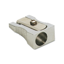 LEO 77765 Charles Leonard All-Metal 1-hole Pencil Sharpener LEO77765