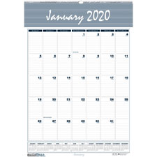 HOD 331HD Doolittle 12-Month Wirebound Wall Calendars HOD331HD