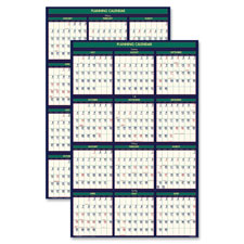 HOD 391 Doolittle Eco-friendly 18 Month Lam. Wall Calendar HOD391