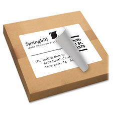 AVE 8163 Avery White Inkjet Shipping Labels AVE8163