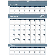 HOD 342 Doolittle Bar Harbor Triple Month Wall Calendar HOD342