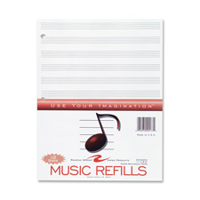 ROA 20177 Roaring Spring Music Filler Paper ROA20177