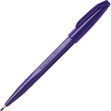 Sign pen, nonrefillable, water based, fiber tip, violet, sold as 1 each