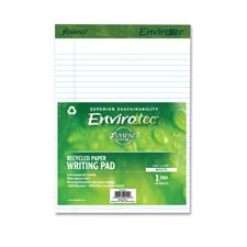 AMP40101 AMPAD Corporation Writing Pad,Wide Ruled,Perforated,20 lb.,8-1/2"x11-3/4",WEPAD,RCYCL,20#.,LT,WE
