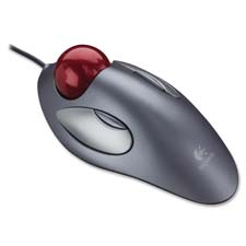 LOG 910000806 Logitech High-precision Marble Fingertip Trackball LOG910000806