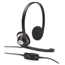 Stereo Headset,3.5mm,Noise Canceling,Adjustable Headband,BK