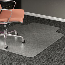 LLR 69166 Lorell Carpet Chairmat w/ Lip  LLR69166