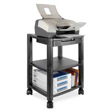 KTK PS540 Kantek Three-shelf Mobile Printer/Fax Stand KTKPS540
