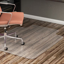 LLR 69167 Lorell Hard Floor Chairmats w/ lip LLR69167