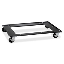 Hirsh Industries 15030 Commercial Cabinet Dolly, 5-1/2'' x 27'' x 5-1/2'', Black