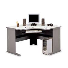 Bush WC14554SU 2-Drawer Lateral File, 36'' x 23'' x 29-7/8'', White Spectrum/Pewter, BSHWC14554SU, BSH WC14554SU