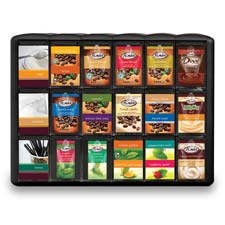 Drink Organizer,6 Columns/18 Cmpmnts,21-1/5