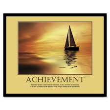 AVT 78081 Advantus Framed Achievement Poster AVT78081