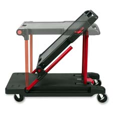 Rubbermaid Commercial Products 430000 Convertible Cart, 24'' x 38'' x 45'', Black