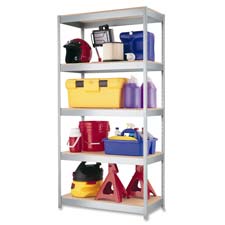 HID 17298 Hirsh Ind. 2,400 lb Cap. Industrial Shelving Unit HID17298