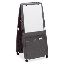 Iceberg 30237 Presentation Easel, w/Dry-erase Surface, 33'' x 73'', Charcoal Gray, ICE30237, ICE 30237