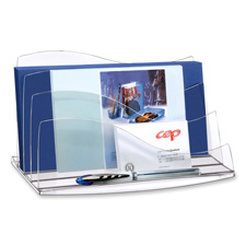 CEP3501105 CEP Desk Accessories, Letter Sorter, Crystal/Ice BlackSORTER,LETTER