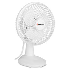 ATL49257 Atlantic Breeze Desktop Fan,6" Tilt,2 Speed,6' Cord,7"x7-2/3"9-1/16",WhiteFAN,6",TILT