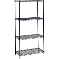 SAF 5291BL Safco 48"Wx 18"D Industrial Wire Shelving SAF5291BL