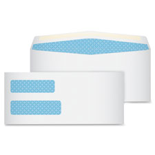 Double Window Envelope,No. 10, 4-1/8