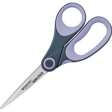 ACM14910 Acme United Corporation Scissors, Titanium Bonded, 8" Straight, Gray/PurpleSCISSORS,NONSTK,8"-PE