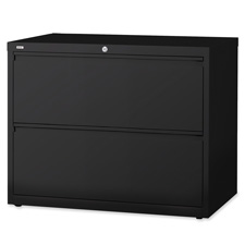 Lorell 60438 Lateral File, 2-Drawer, 42'' x 18-5/8'' x 28-1/8'', Putty, LLR60438, LLR 60438