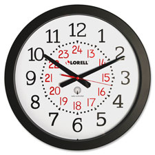LLR 60993 Lorell 14" Prof. Radio Controlled Wall Clock LLR60993