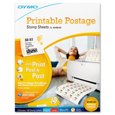 Postage Labels, Printable, 192 Labels/RL, White