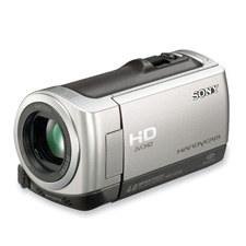 SONHDRCX100 Sony Electronics Camcorder, 10X Optical, 4 MP, 2-1/4"x4-1/2"x2-3/8, SilverCAMCORDER,HD,8GB